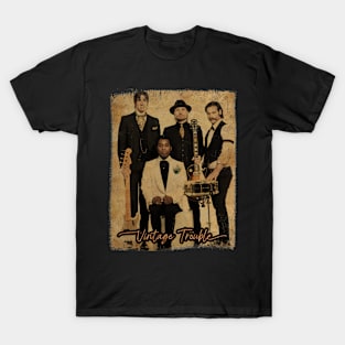 80s Classic Vintage Trouble Band T-Shirt